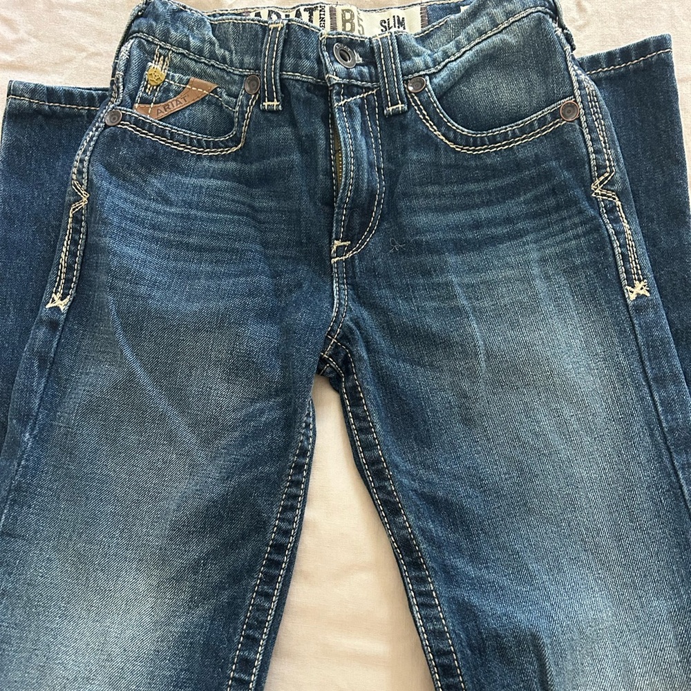 Ariat Boys Denim Jeans Perfect Condition
